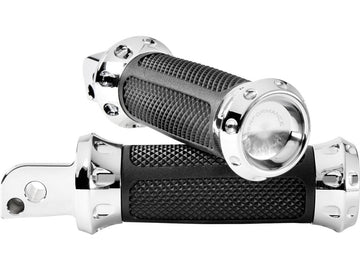 Harley Davidson Softail [2018-2025] – Overdrive Sozius Fußrasten Chrom