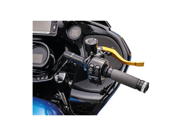 Harley Davidson Sportster [1982-2020]-radial brake cylinder black ops anodized - 0