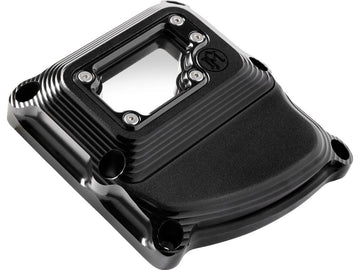 Harley Davidson Touring [2017-2024] – Vision Getriebedeckel oben Schwarz Ops