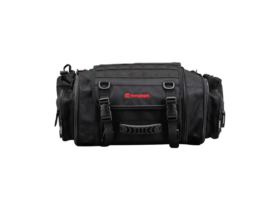 Harley Davidson – Erweiterbare Sitztasche mit variablem Volumen von 20 - 26 l Schwarz