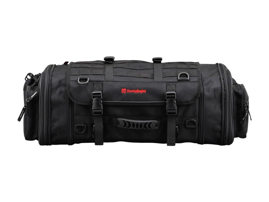 Harley Davidson – Erweiterbare Sitztasche mit variablem Volumen von 33 - 42 l Schwarz
