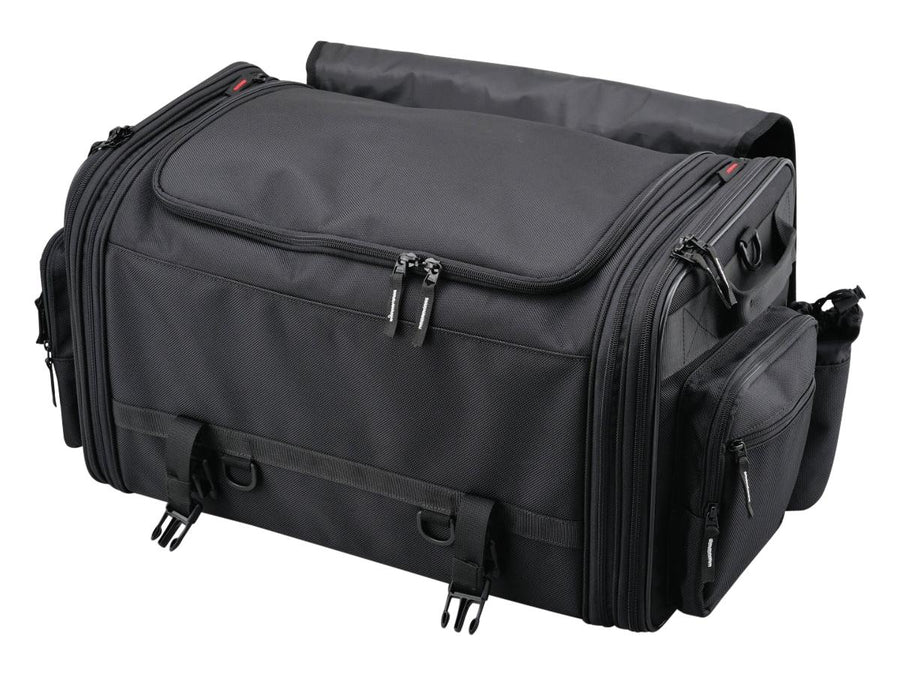 Harley Davidson – Erweiterbare Sitztasche mit variablem Volumen von 53 - 70 l Schwarz