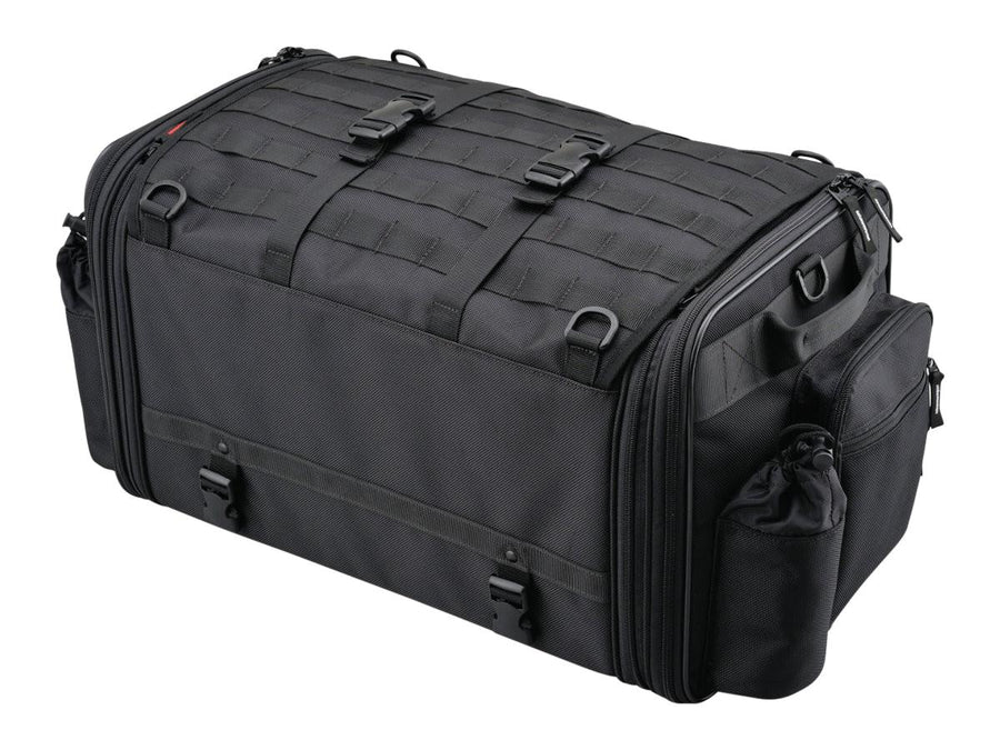 Harley Davidson – Erweiterbare Sitztasche mit variablem Volumen von 53 - 70 l Schwarz