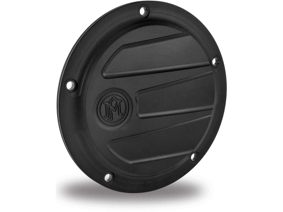 Harley Davidson Softail [2000-2017] – Scallop Derby Abdeckung Black Ops