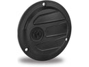 Harley Davidson Fl Shovel [1970-1984]-Scallop Derby Cover Black Ops-1