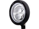 Harley Davidson – Rahmen-R2 Typ 7 LED 5 3/4" Scheinwerfer unten montiert Schwarz LED-1