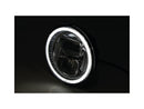 Harley Davidson – Rahmen-R2 Typ 7 LED 5 3/4" Scheinwerfer unten montiert Schwarz LED-2