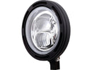 Harley Davidson – Rahmen-R2 Typ 7 LED 5 3/4" Scheinwerfer unten montiert Schwarz LED-6
