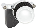 Harley Davidson Dyna [1999-2017]-Mini 22 air filter chrome-4