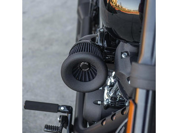 Harley Davidson Sportster [1991-2020]-Velocity 90 ° air filter black anodized - 0