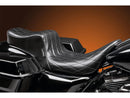 Harley Davidson Touring [2008-2025] – Cherokee Sitz Diamond Stitch Schwarzes Vinyl-3