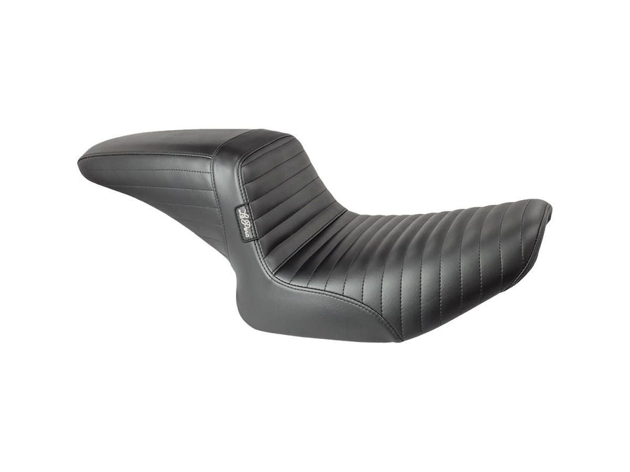 Harley Davidson FXFB [2018-2020] – Kickflip Sitz Gefaltete Naht Schwarzes Vinyl