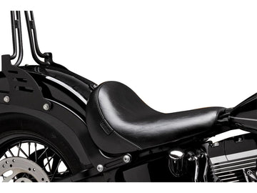 Harley Davidson FLFBS 114 [2018-2020] – Bare Bones Solo Sitz Glattes Schwarzes Vinyl
