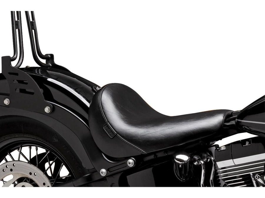 Harley Davidson FLFBS 114 [2018-2020]-Bare Bone's solo seat smooth black vinyl
