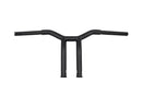 Harley Davidson Sportster [1982-2020]-10 "Dominator Raked Bar Lenker 4-hole black black-7
