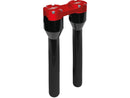 Harley Davidson FX [1974-1978]-12 "Club style just Riser with red clamp black-4
