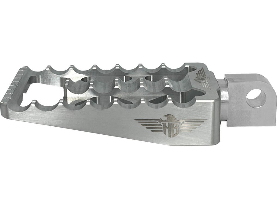 Harley Davidson Softail [2018-2025]-MX V1 Foundation Silver Anodized