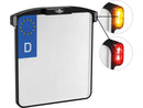 Harley Davidson – ALL-IN-ONE MICRO Kennzeichenhalter Basisplatte 3 in 1 und-11