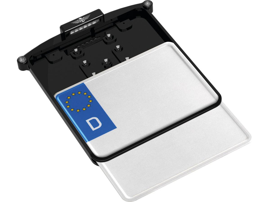 Harley Davidson-all-in-one nano license plate holder 3 in 1 and