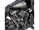 Harley Davidson Softail [2016-2017] – Gerippter Luftfilter Schwarz Eloxiert-7