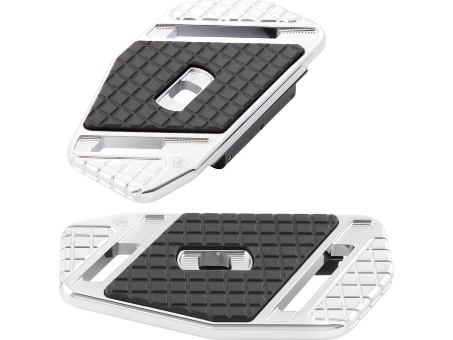 Harley Davidson Touring [1985-2025] – Speedliner Beifahrer Trittbretter Chrom