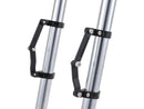 Harley Davidson – Verstellbare CNC Scheinwerferhalterung 41mm Gabelmontage Schwarz-11