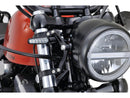 Harley Davidson – Verstellbare CNC Scheinwerferhalterung 49mm Gabelmontage Schwarz-10