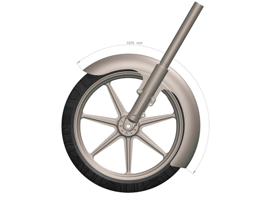 Harley Davidson Touring [1987-2024] – Standard 21" Stahl-Vorderradschutzblech für