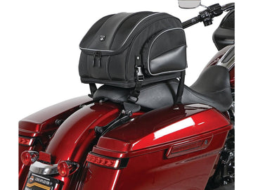 Harley Davidson – Route 1 Weekender Rückenlehnen-Gepäckträgertasche Schwarz