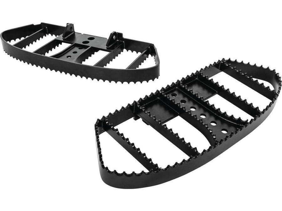 Harley Davidson FLSL [2018-2021] – MX-Style Trittbretter Satin Schwarz