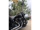 Harley Davidson FLSL [2018-2021] – MX-Style Trittbretter Satin Schwarz-4