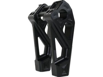 Harley Davidson Sportster [1985-2020]-6 "Universal Fastback Risers black anodized - 0