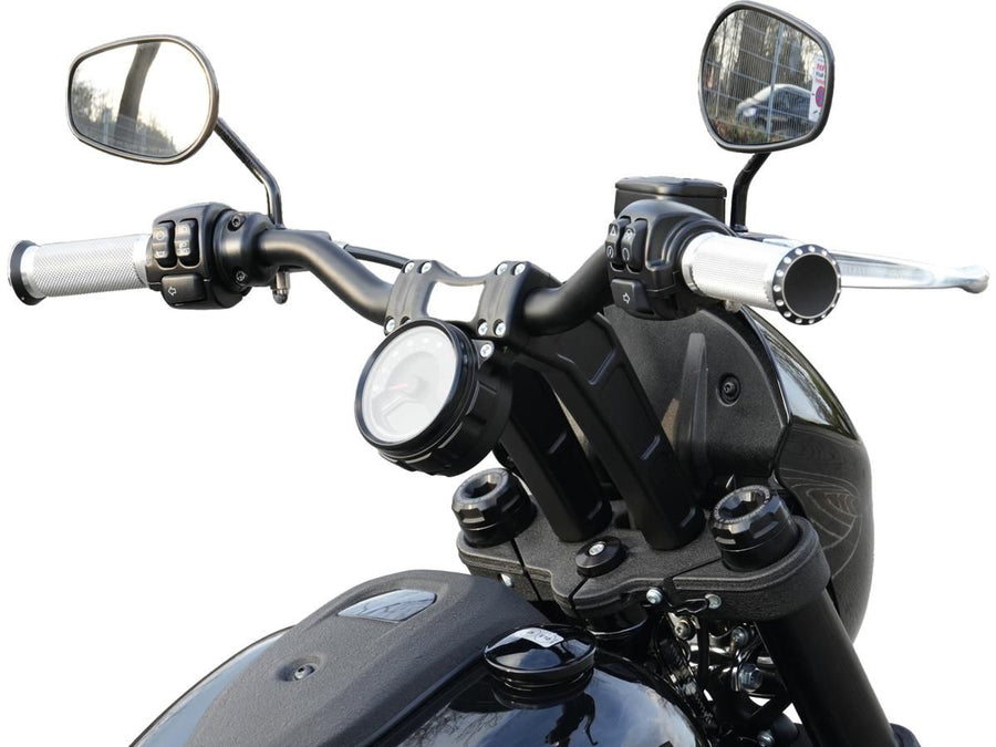 Harley Davidson Fxlrs [2022-2025]-Clubstyle Riser Kit Höhe: 9 ", for 1 1/4" handlebar