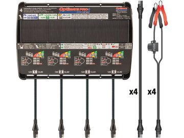 Harley Davidson – Pro-4 Duo 12V 5A Automatisches Diagnose-Batterieladegerät x 4