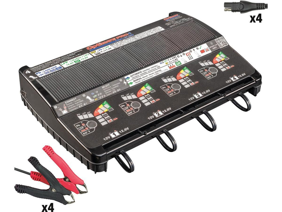 Harley Davidson – Pro-4 Duo 12V 5A Automatisches Diagnose-Batterieladegerät x 4