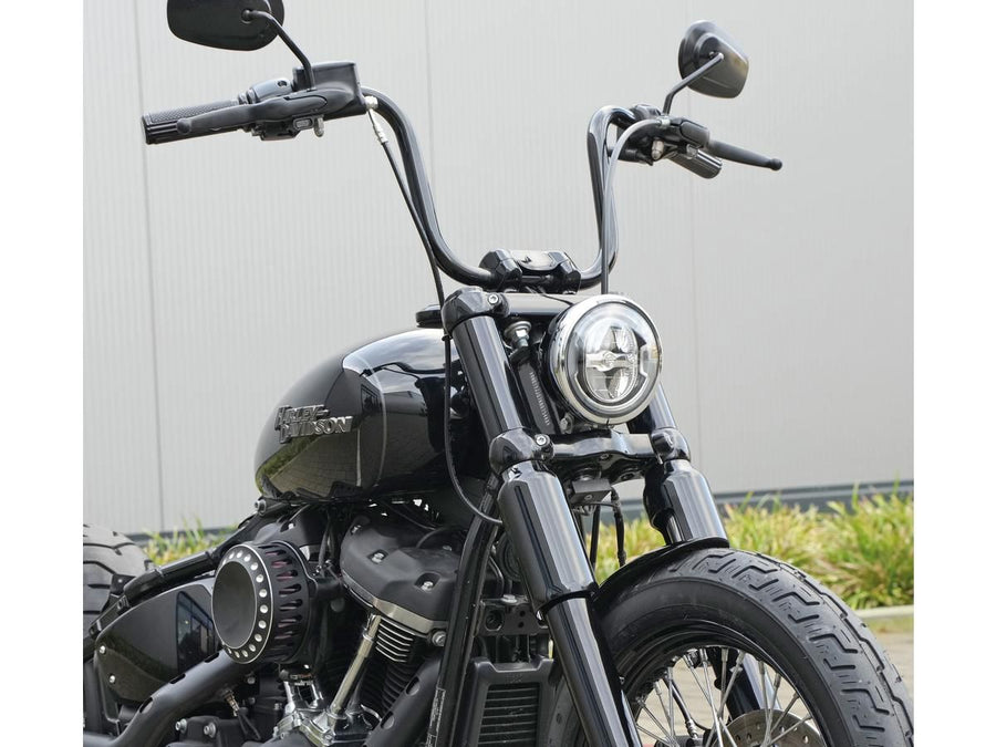 Harley Davidson FXBB [2018-2020]-Lower fork cover black gloss black