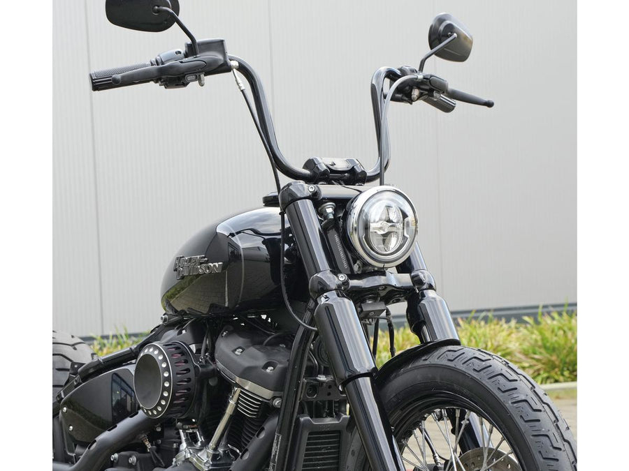 Harley Davidson FXBB [2018-2020]-Lower fork cover black gloss black