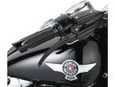 Harley Davidson FLHXSE [2023-2025] – Deep Cut Komfortgriffe Schwarz 1" Gaszug per-2