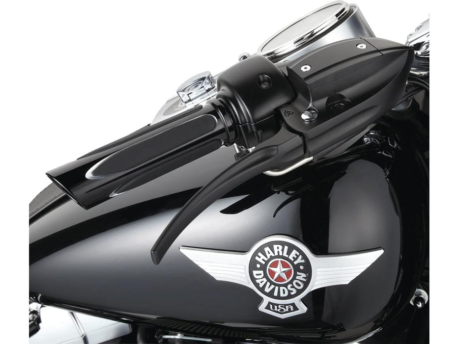 Harley Davidson FLHXSE [2023-2025] – Deep Cut Komfortgriffe Schwarz 1" Gaszug per