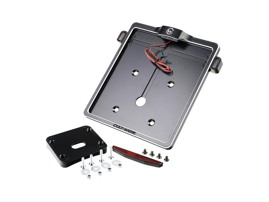 Harley Davidson FXLR [2018-2020]-Central license plate holder and