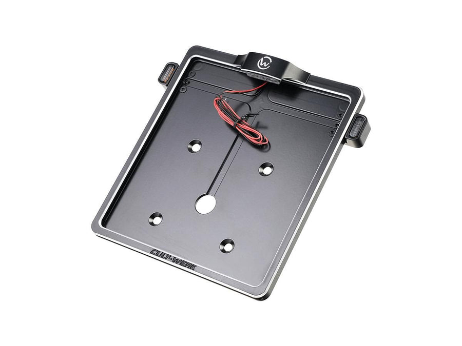 Harley Davidson FXLR [2018-2020]-Central license plate holder and