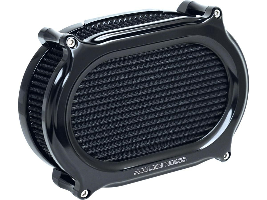 Harley Davidson FLFBS 114 [2018-2020] – Stage 2 Oval Upgrade Luftfilter Schwarz