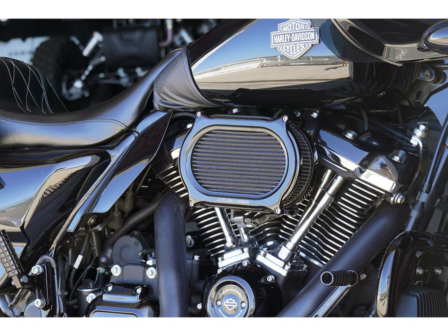 Harley Davidson FLFBS 114 [2018-2020] – Stage 2 Oval Upgrade Luftfilter Schwarz