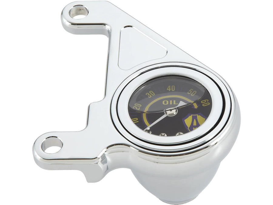 Harley Davidson Dyna [1999-2017]-Radius Oil pressure meter kit with Ness-Logo