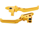 Harley Davidson Touring [2021-2024]-Method hand lever gold anodized cable coupling-2