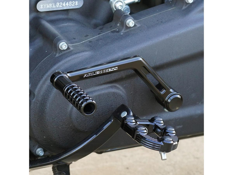 Harley Davidson FXLR [2018-2020]-Speedliner gear lever black anodized