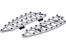 Harley Davidson Touring [1985-2025] – MX Fahrer-Fußrasten Chrom-3