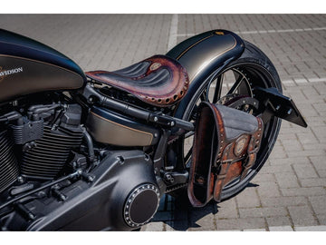 Harley Davidson FXBR [2022-2025]-Titanium Solositz Montagekit wide frame - 0