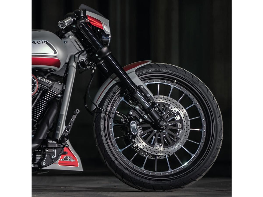Harley Davidson FXFB [2018-2020] – Axialer vorderer Bremszangen-Adapter-Satz