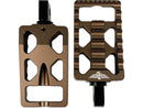 Harley Davidson Sportster [1991-2020] – MX V1 Fußrasten Bronze Eloxiert-6